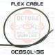 Flexaxel 6,35mm 1/4" L910mm OC8SQL-36